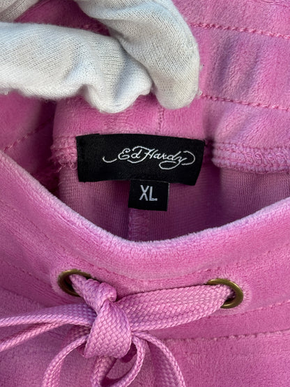 Women's Ed Hardy Orchid Color Tracksuit