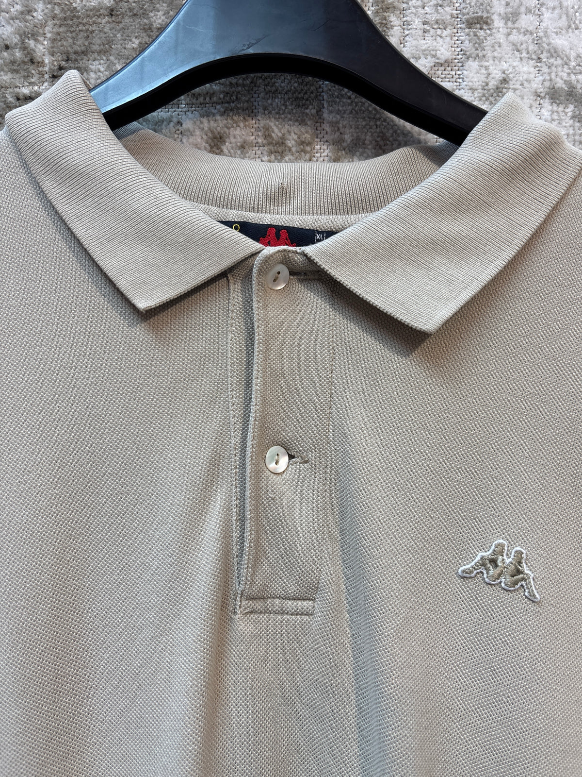 Kappa Vintage Beige Polo Shirt