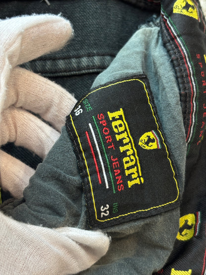 Ferrari Sport Jeans Straight Leg Denim