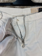 Womens Y2K Versus White Low Rise Jeans