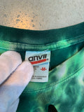 Green Tie Dye with Design T-Shirt