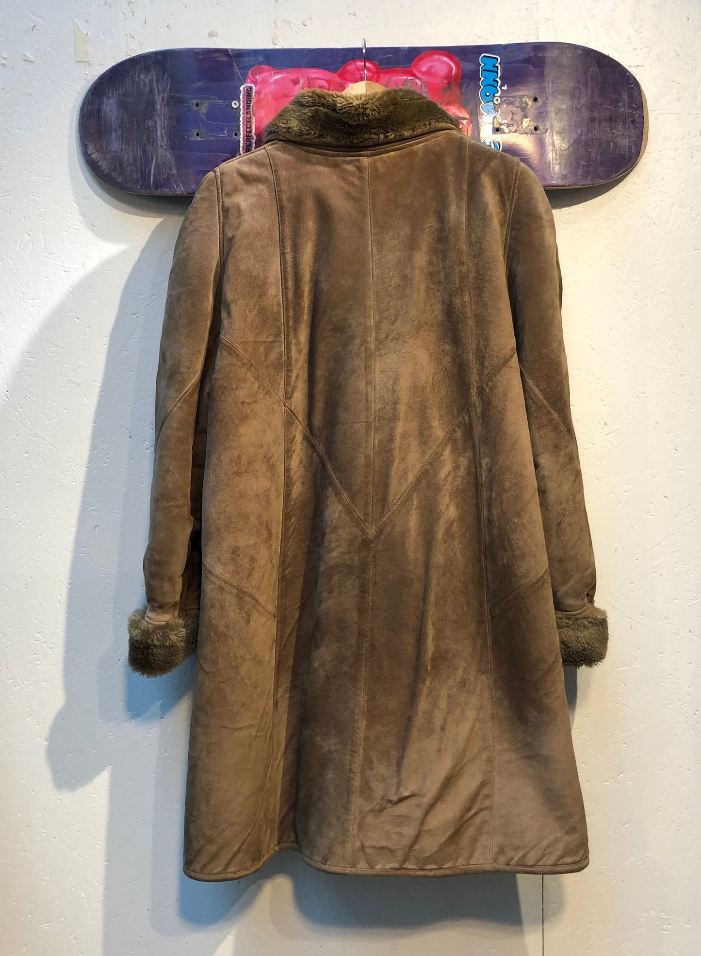 Vintage Genuine Leather Coat