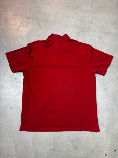 "Hugo Boss" Red Short Sleeve Polo Shirt