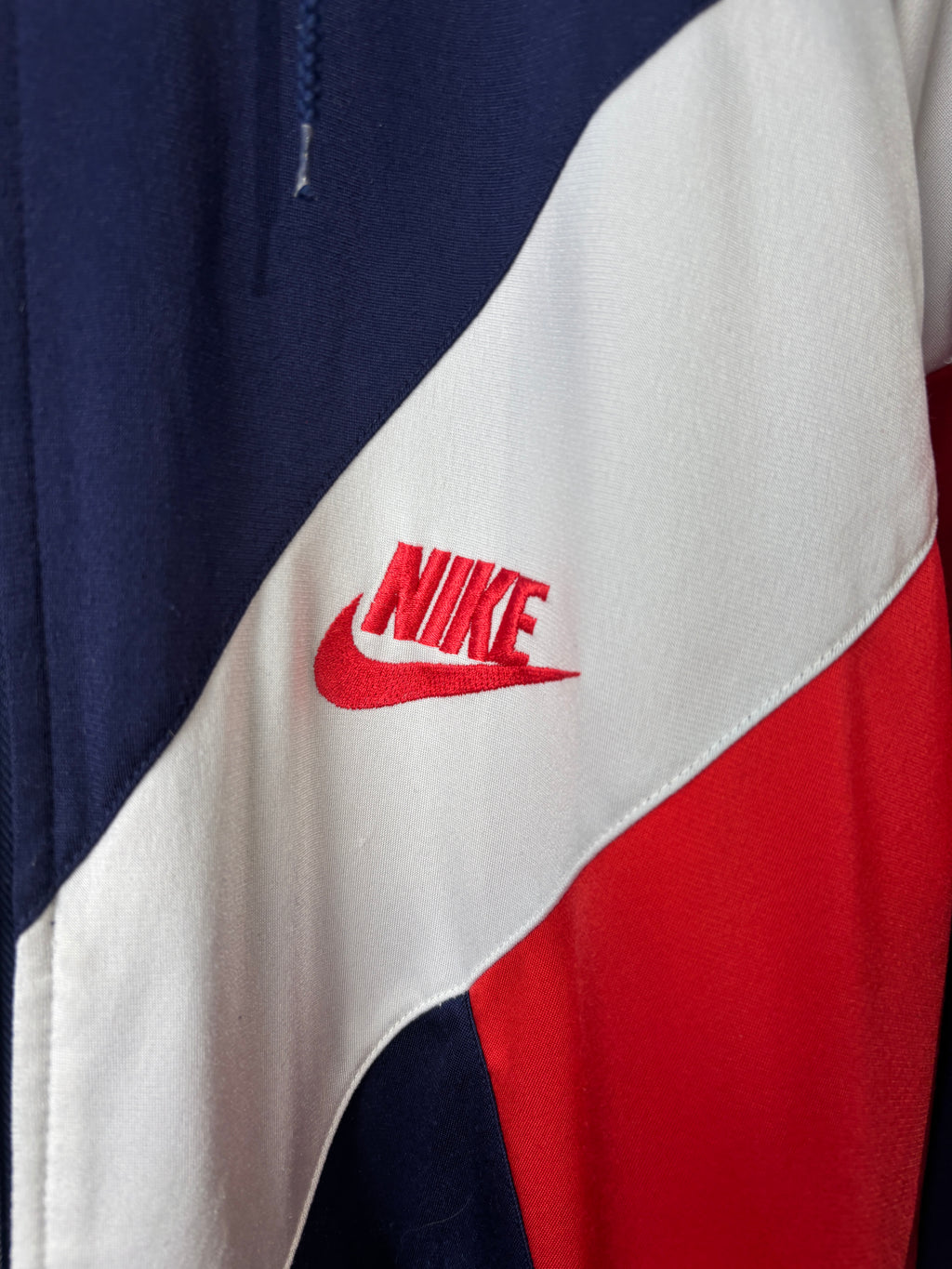 Vintage Nike USA Hooded Track Jacket