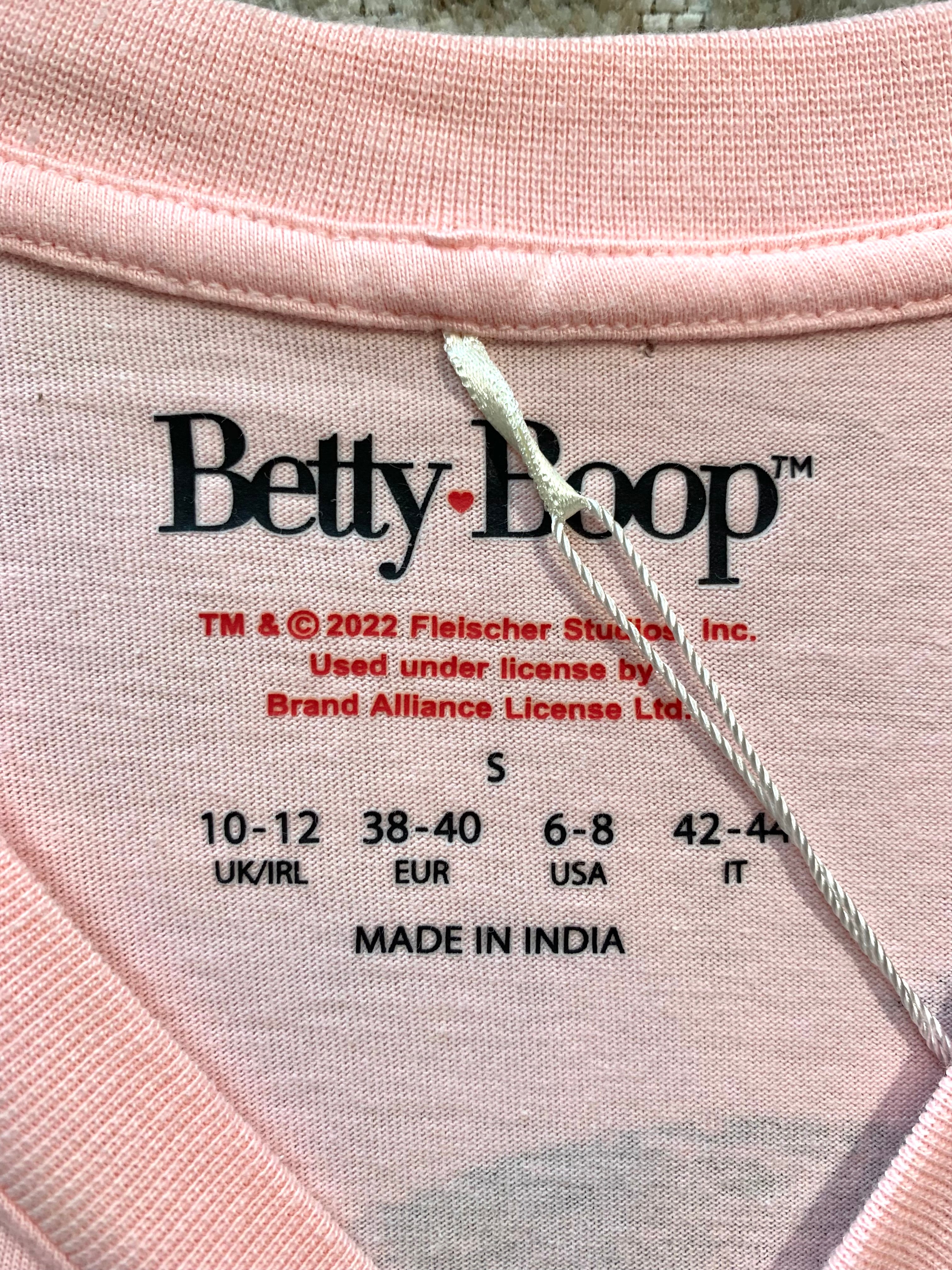 Betty Boop Pink Graphic Tee