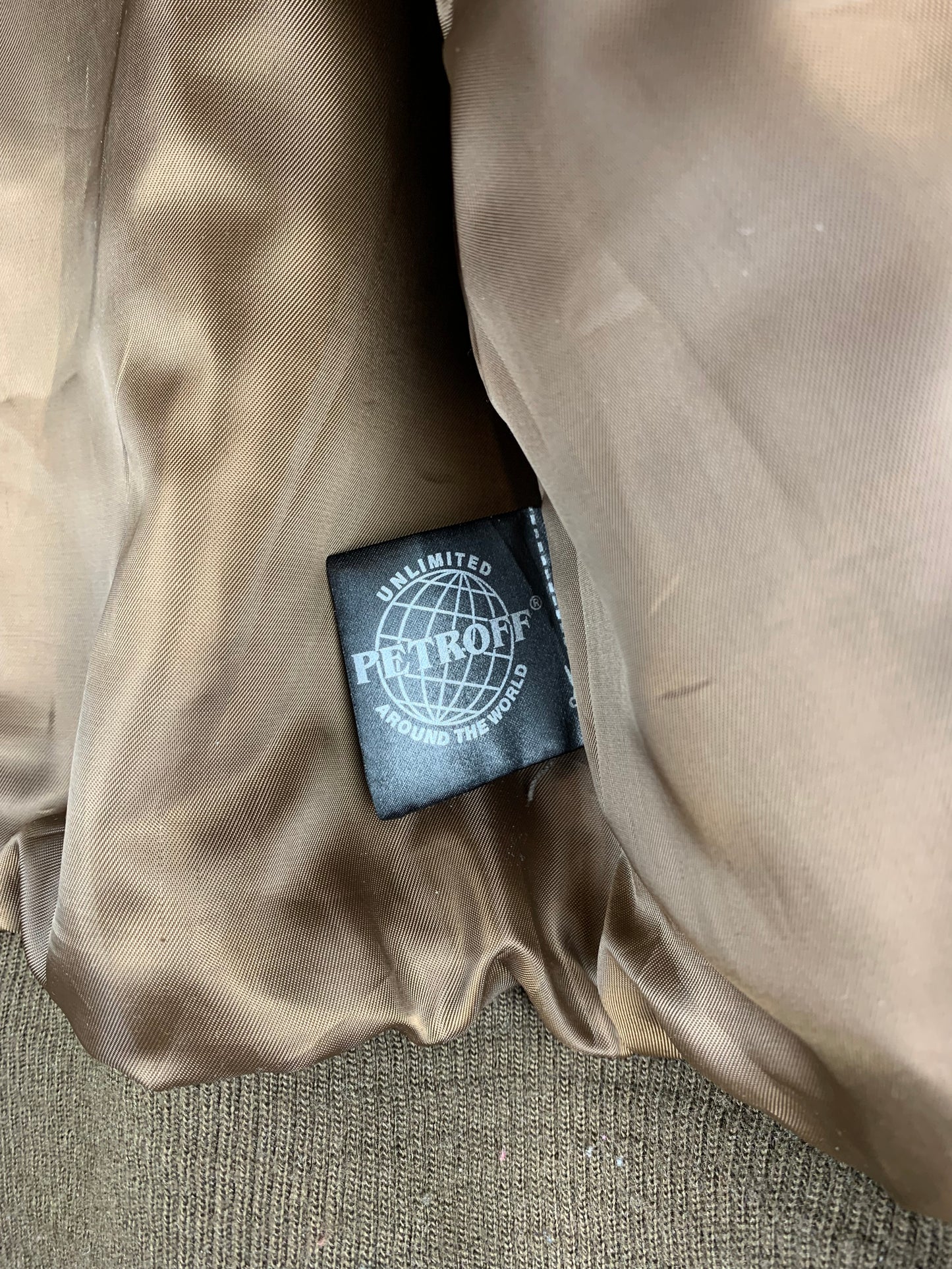 Women's Y2K Dark Brown Petroff Leather Jacket