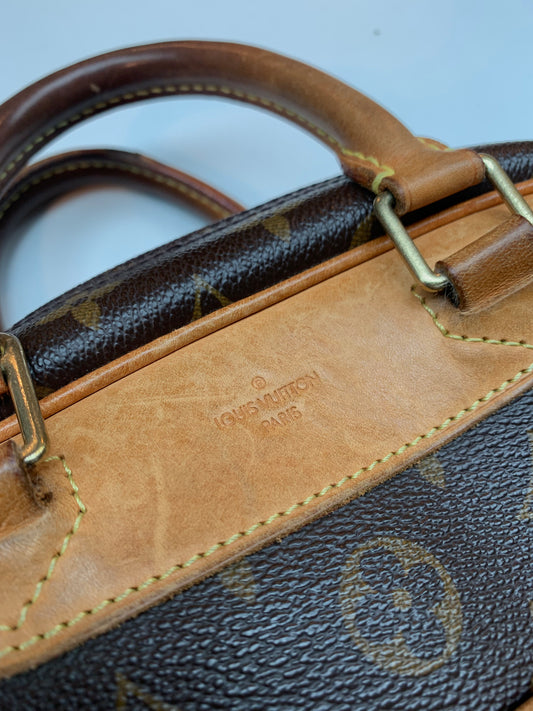 Vintage Louis Vuitton Monogram Canvas Bowling Bag