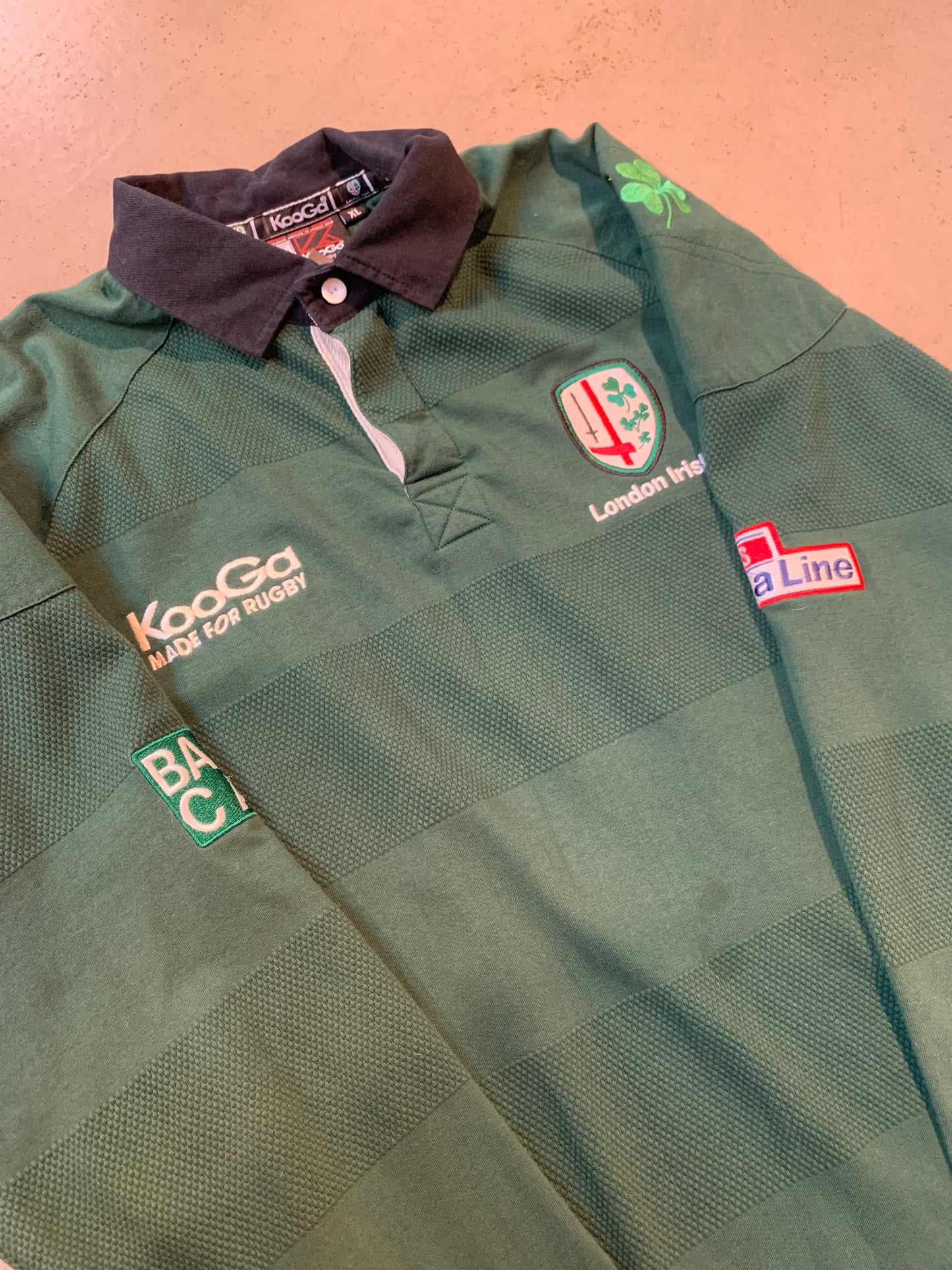 Men's Vintage Kooga London Irish Rugby Shirt