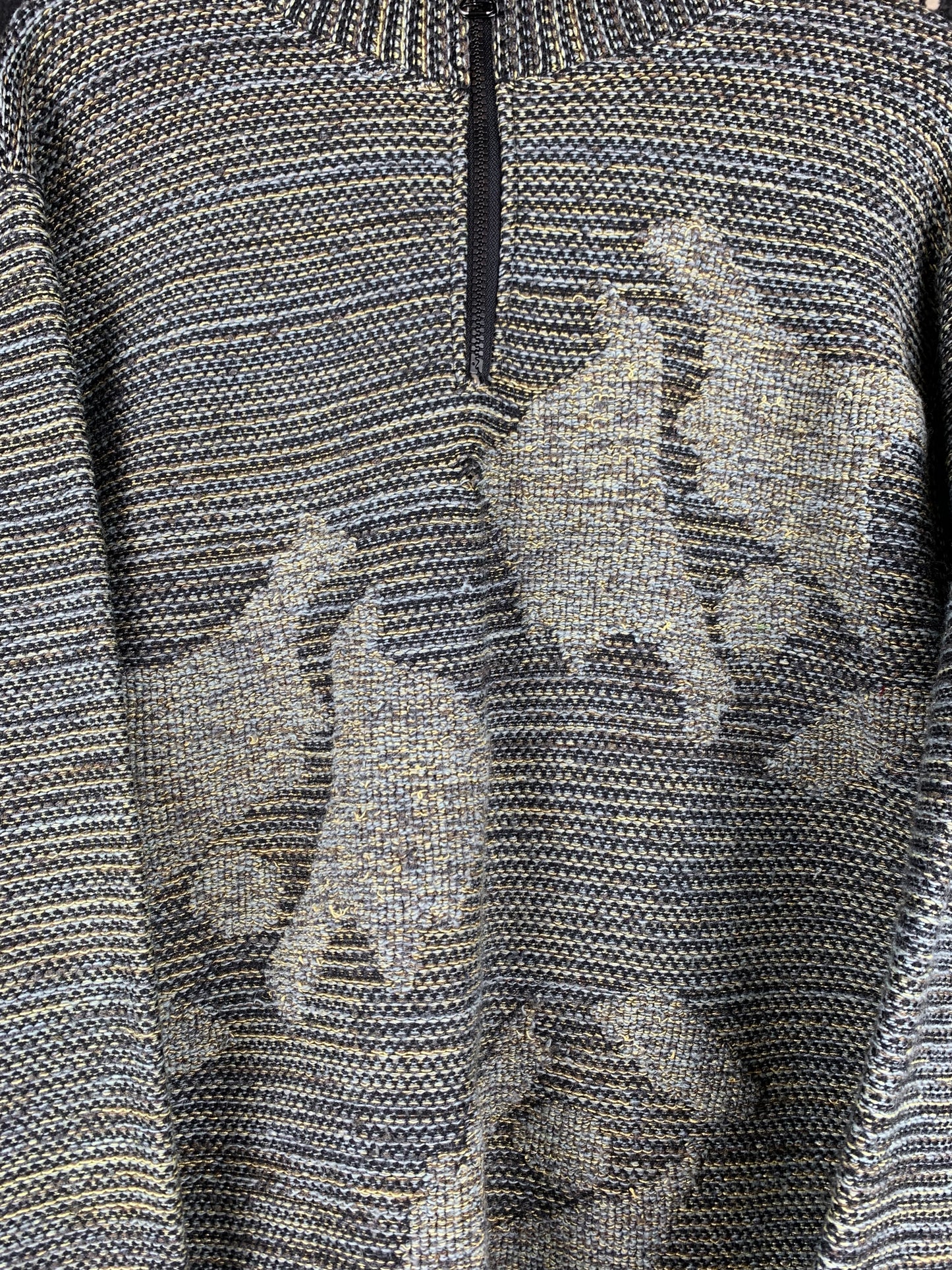 Men's Vintage Action Factory Half-Zip Pullover Sweater