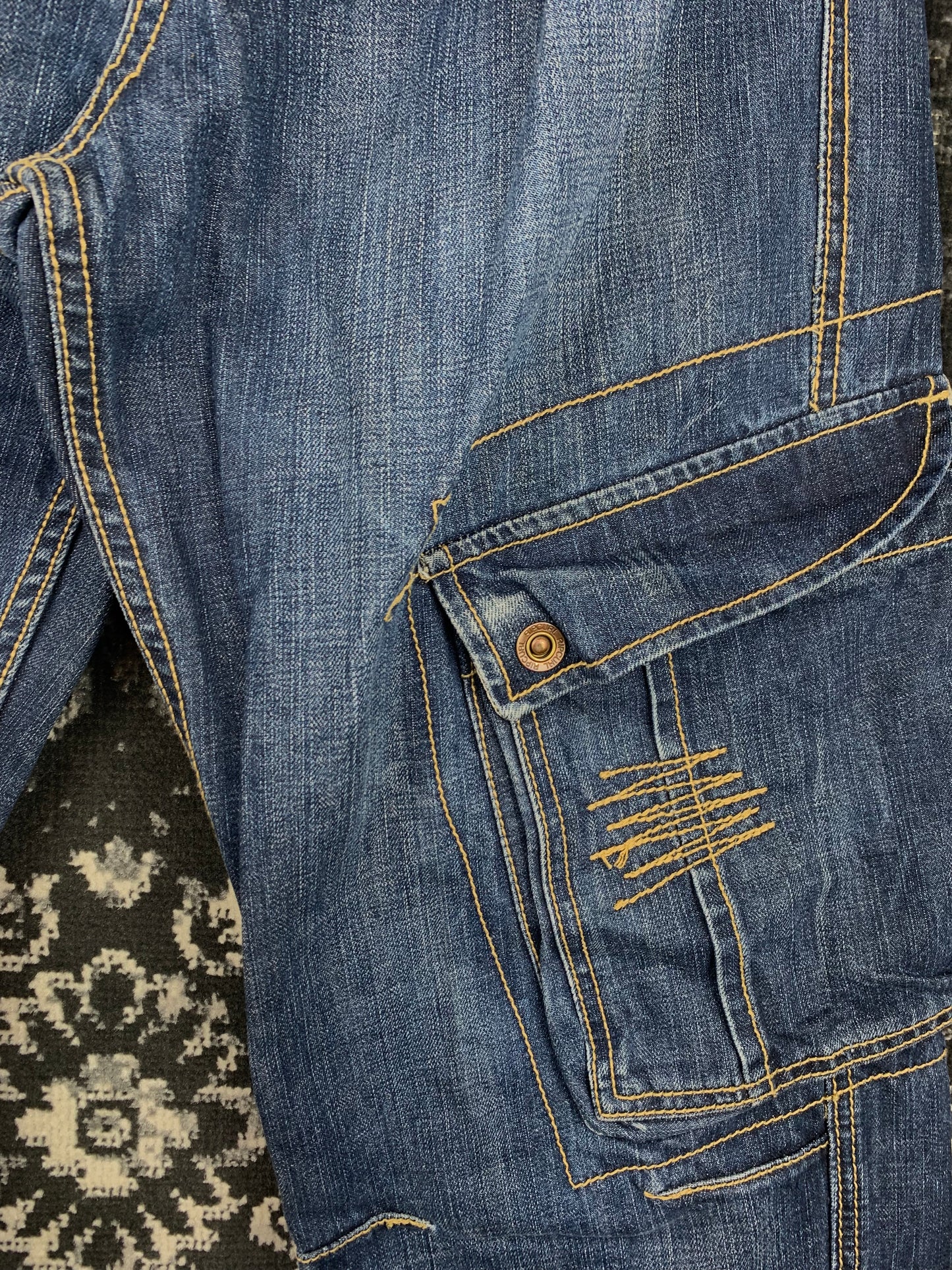 Y2K Rip Curl Denim Carpenter Jeans