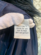 Only Jeanswear Y2K Denim Afghan Coat