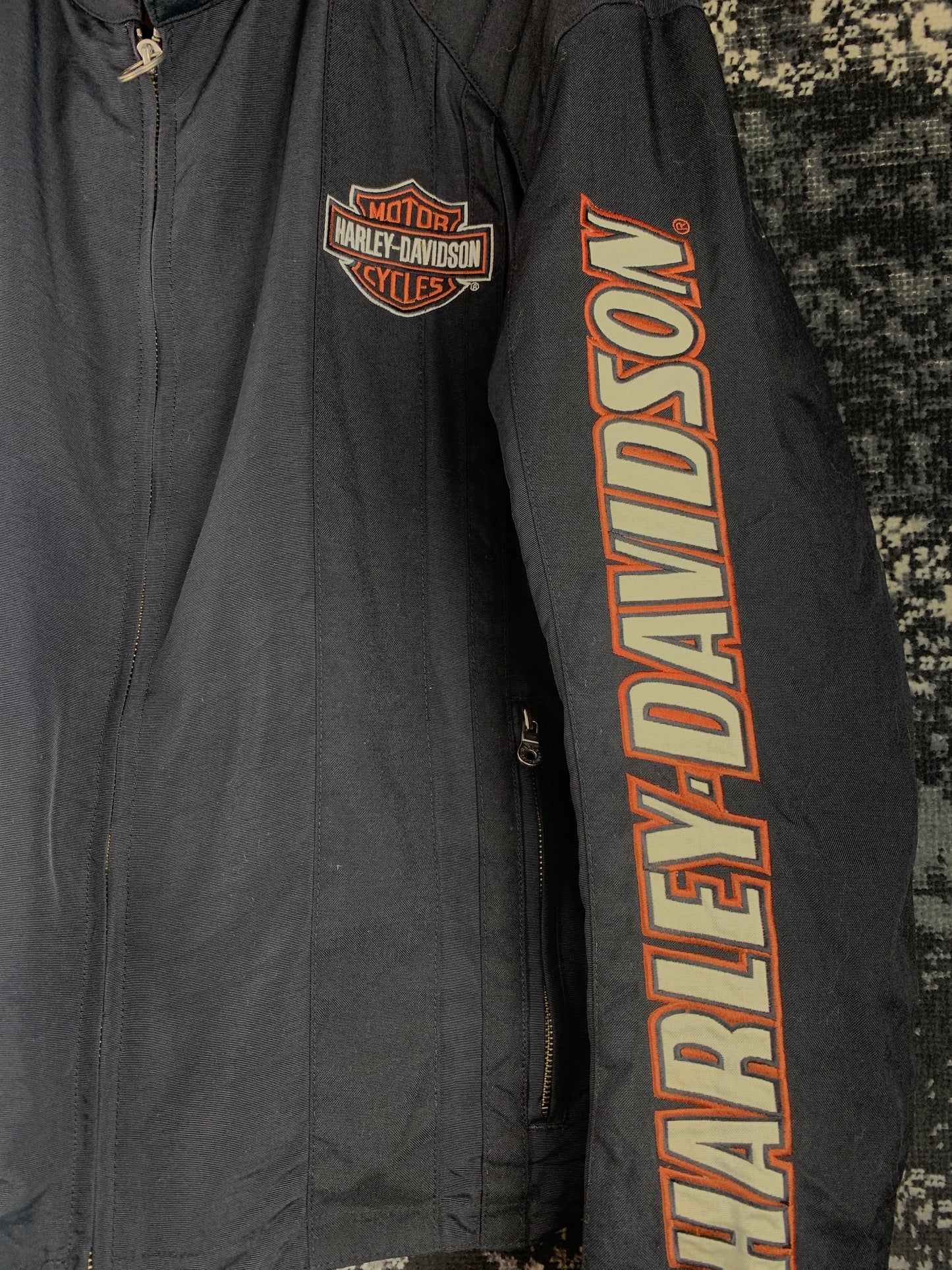 Harley-Davidson “An American Legend” Black Motorcycle Jacket