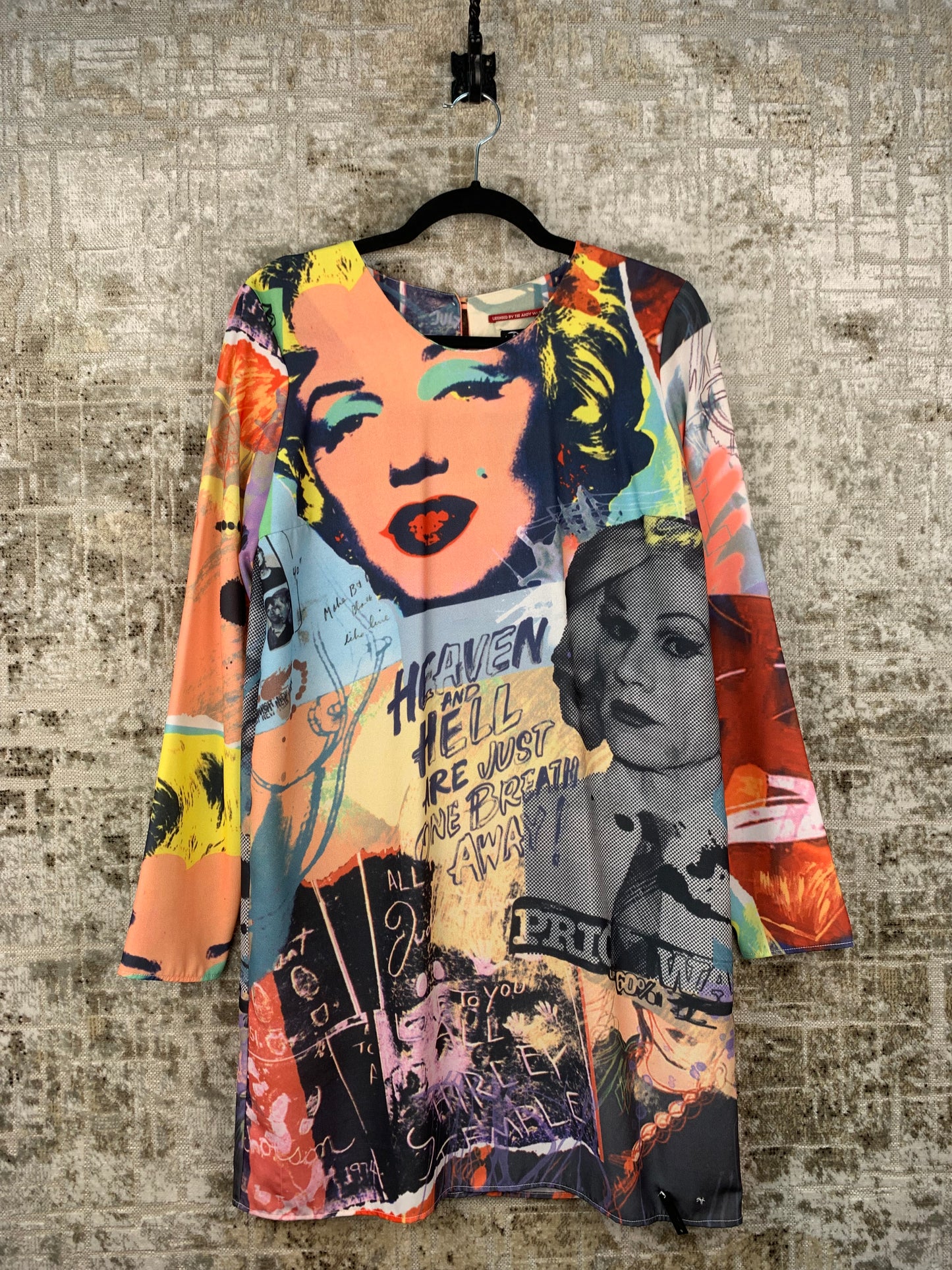 Andy Warhol Pepe Jeans Y2K Graphic Mini Dres