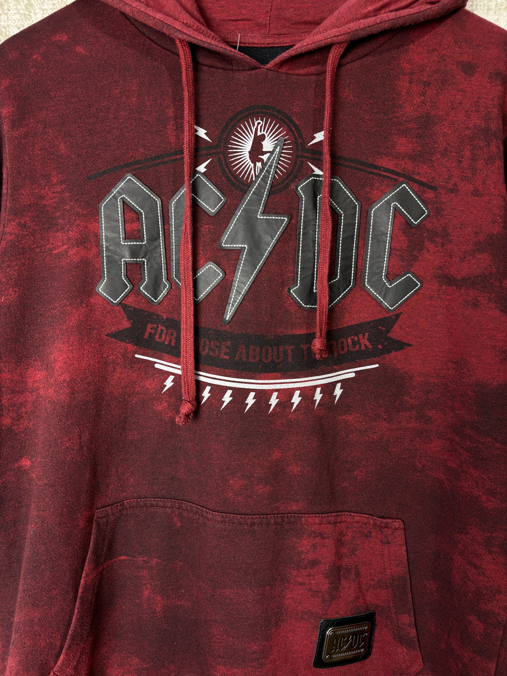 AC/DC Signature Collection Washed Hoodie