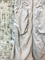 Akela Key Y2K Zip-Front Parachute Dress