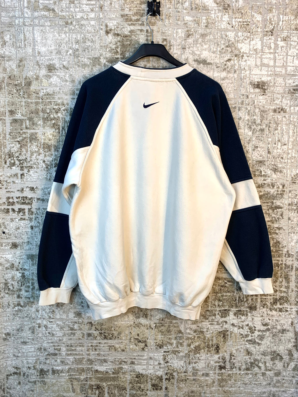 Nike Spellout Colourblock Crewneck Sweatshirt