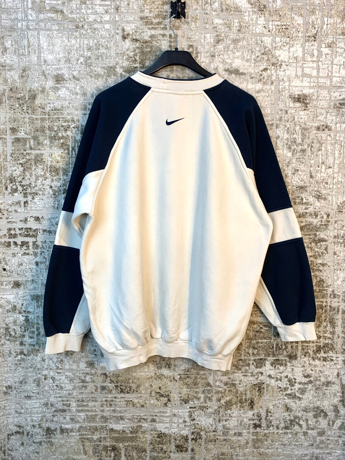 Nike Spellout Colourblock Crewneck Sweatshirt