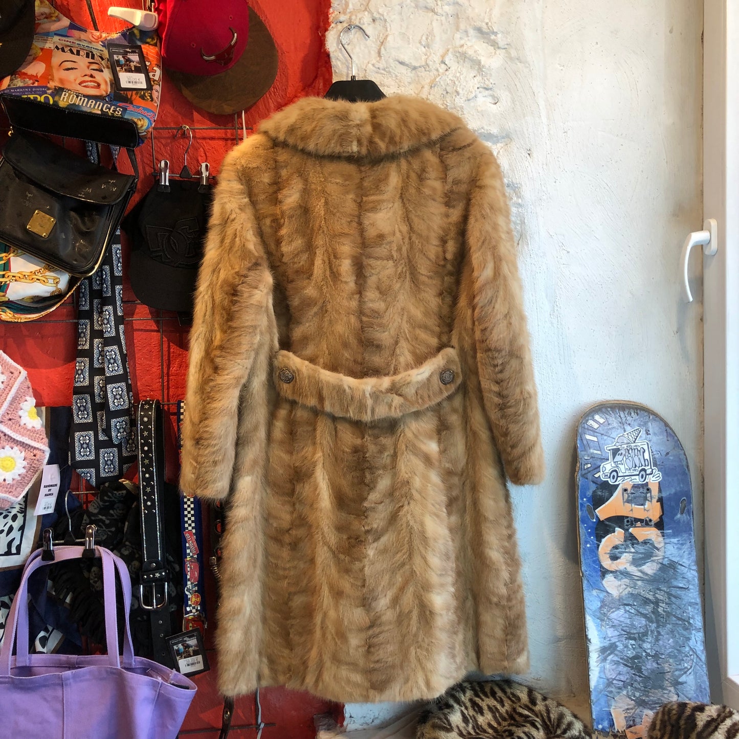 Muskrat Fur Coat