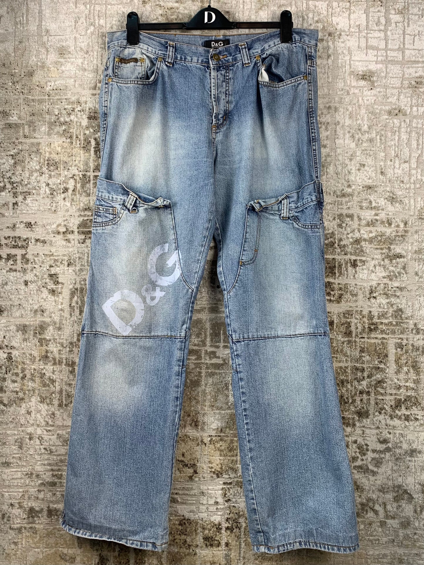 Men's Vintage Dolce&Gabbana Light Wash Denim Jeans
