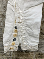 MARITHE FRANCOIS GIRBAUD Womens Y2K White Pants