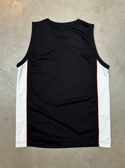 Champion USA Black and White Mesh Tank Top