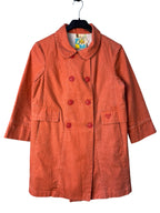 Roxy Polka Dot Double-Breasted Coat