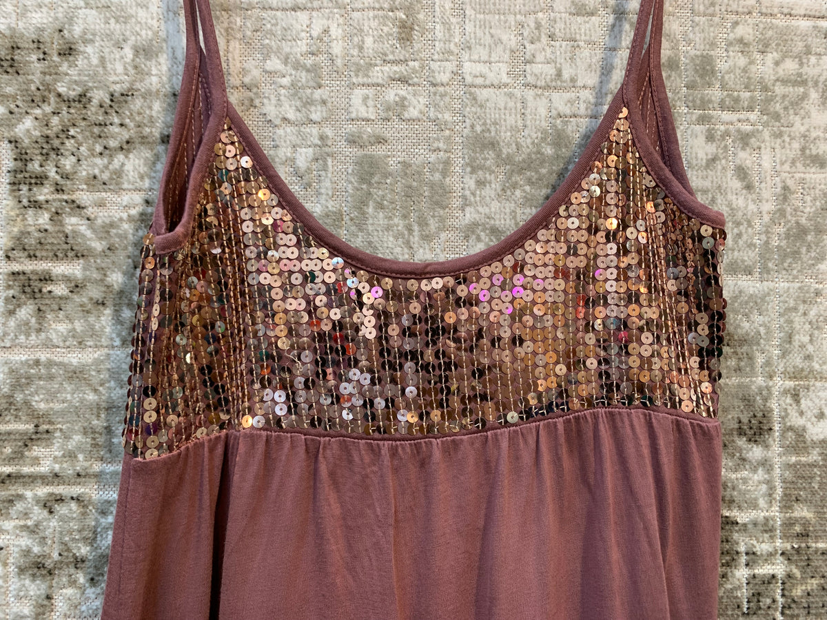 French Connection Sequin Strappy Cami
