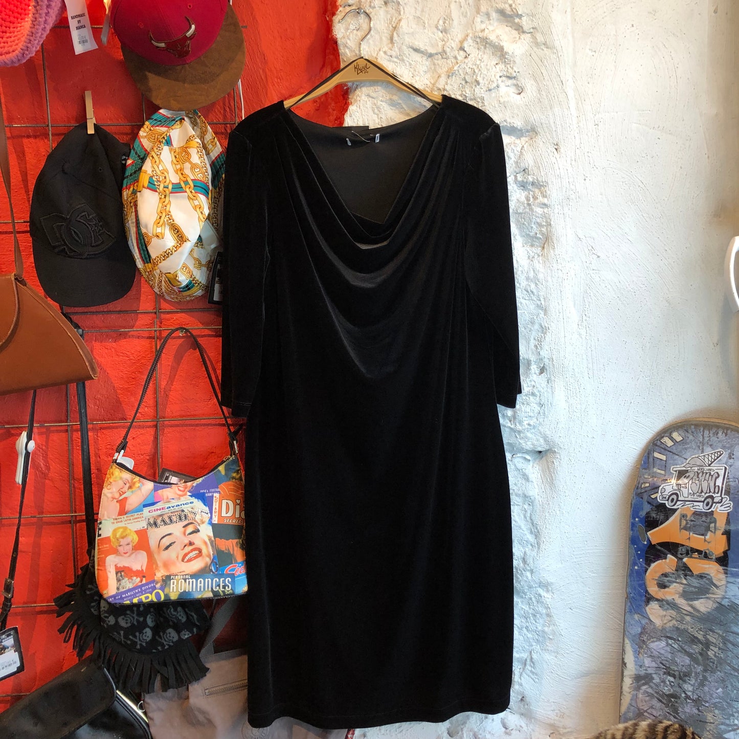 Black Velvet Dress