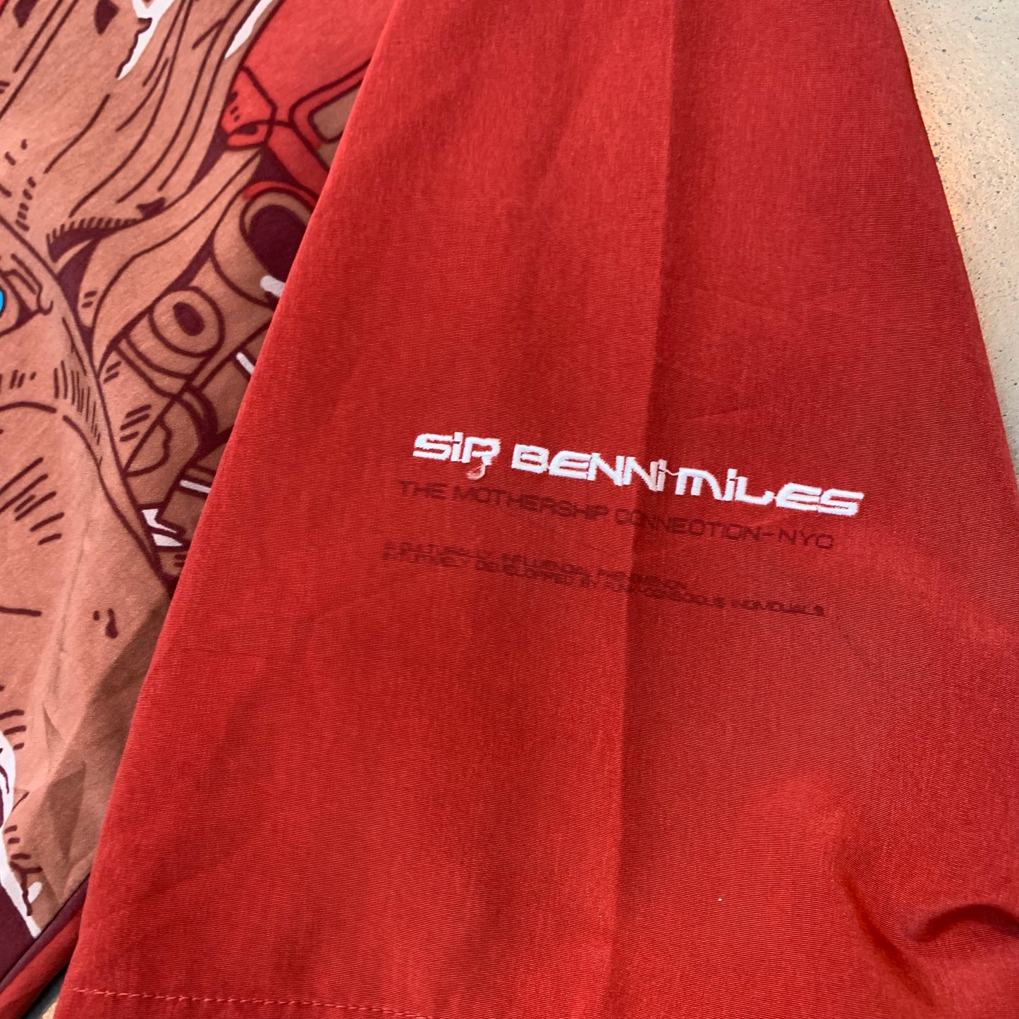 Sir Benni Miles Red Mecha Shirt