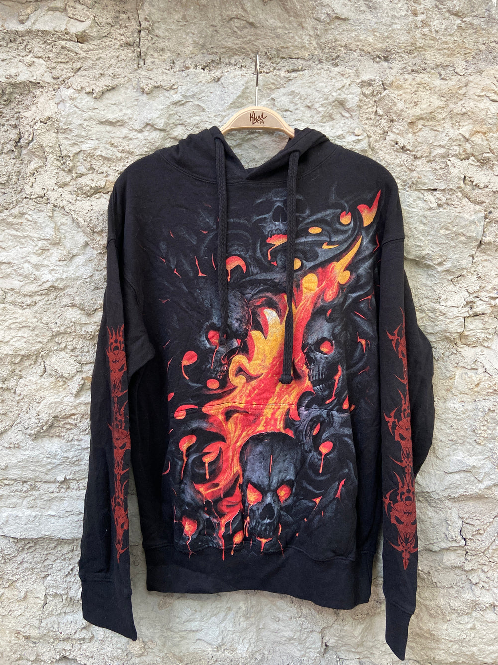 Spiral Skull Hoodie