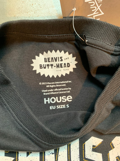BEAVIS &amp; BUTT-HEAD” Graphic Black T-Shirt