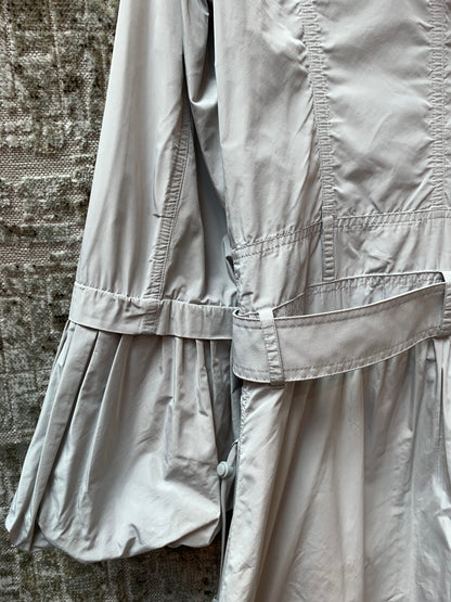 Cop.Copine Ligne Extreme Hooded Belted Coat