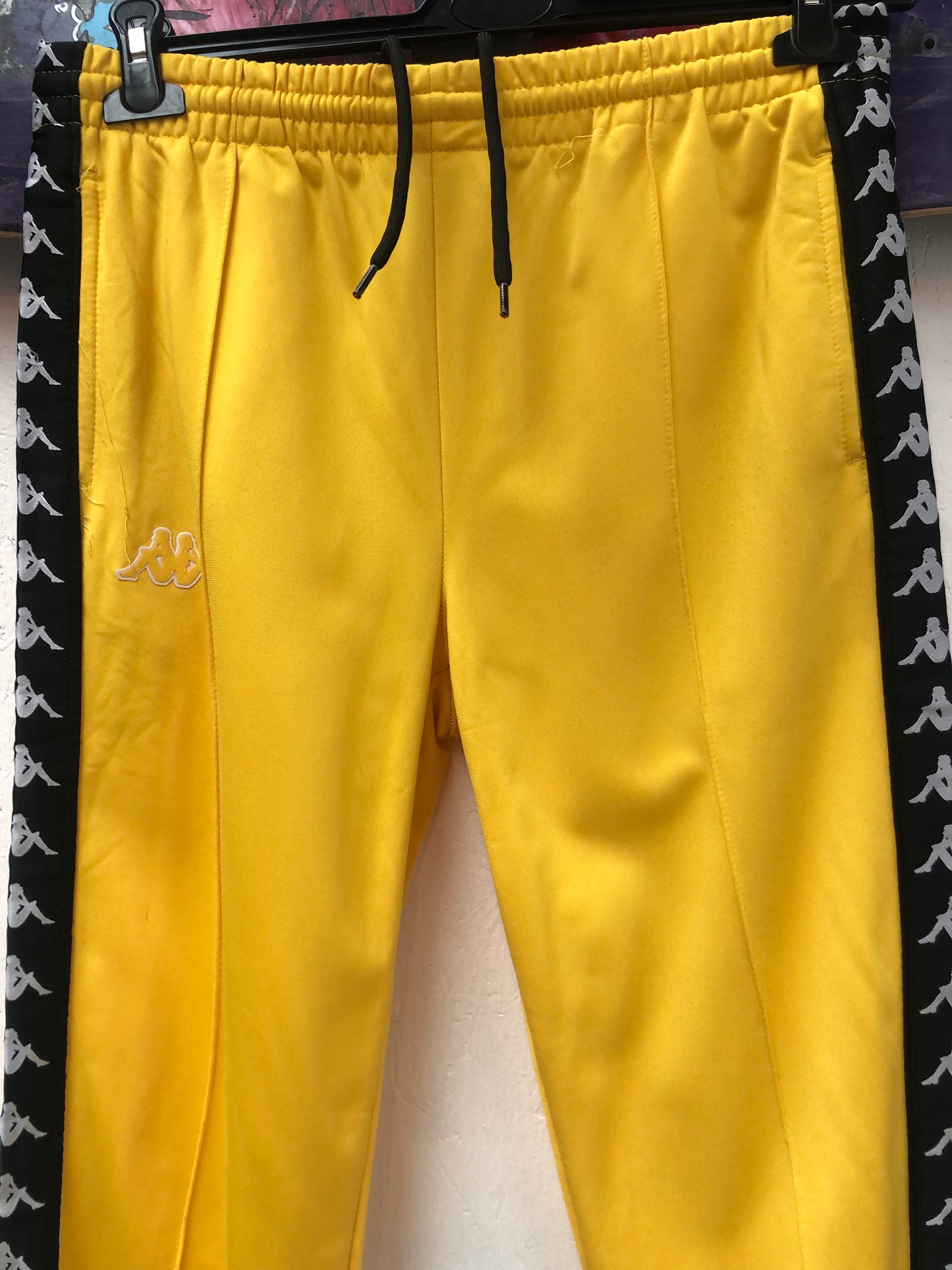 Vintage Kappa Yellow Track Pants