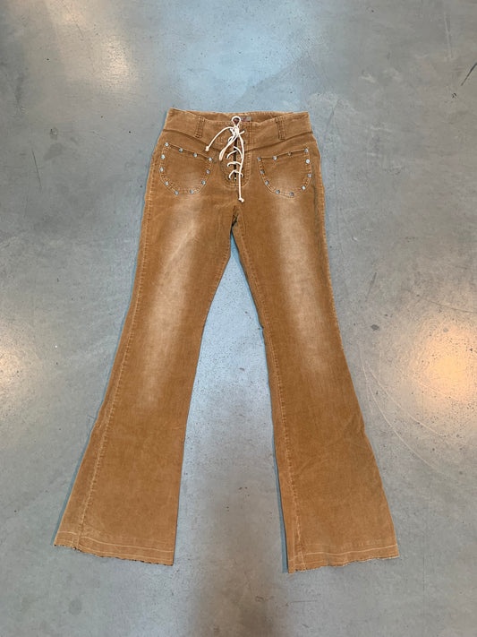 W&amp;M Haoxin Corduroy Flare Pants