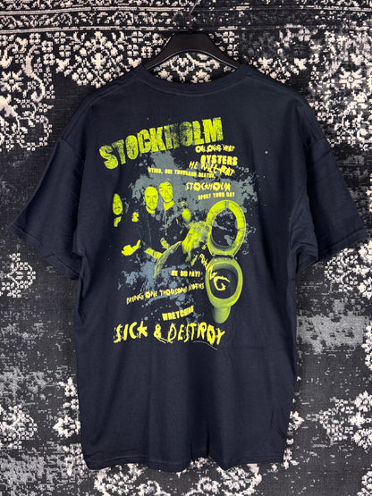 Metallica Stockholm Globen 2009 Tour T-Shirt