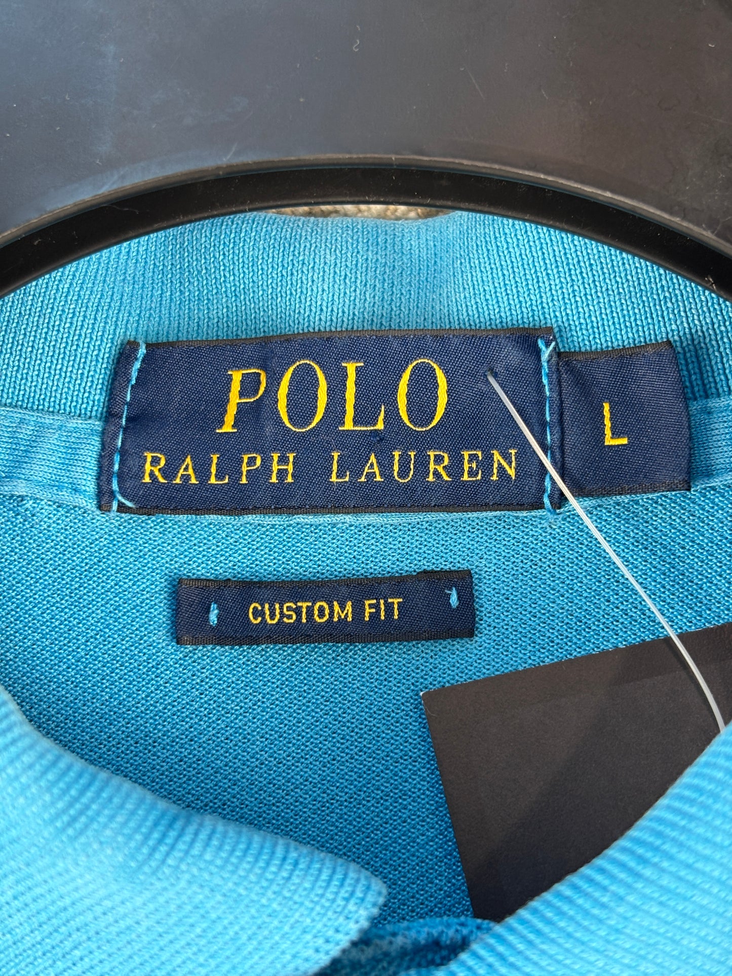 Men's Vintage Ralph Lauren Vibrant Blue Polo Shirt
