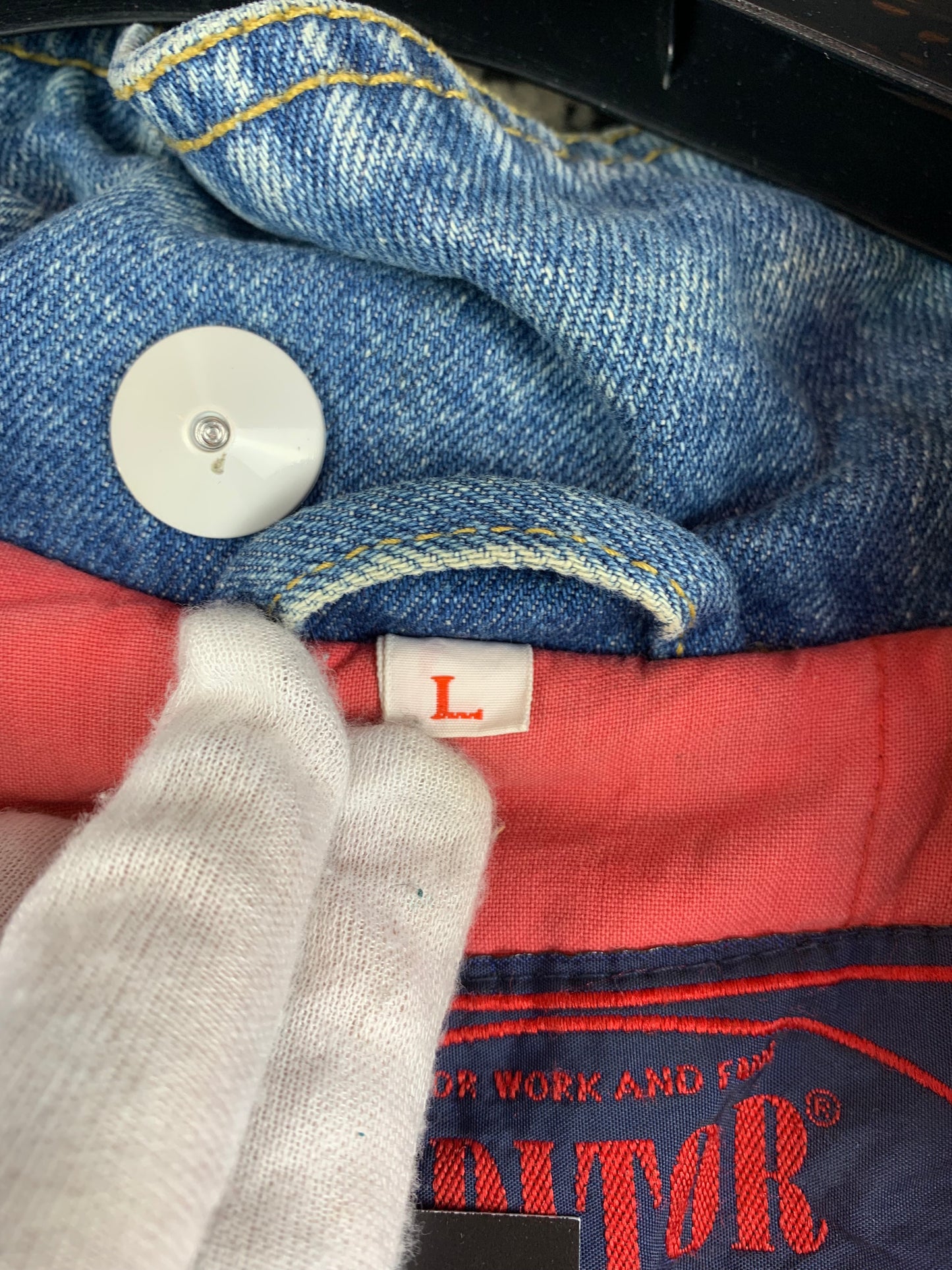 Vintage Editor Heavy Denim Coat