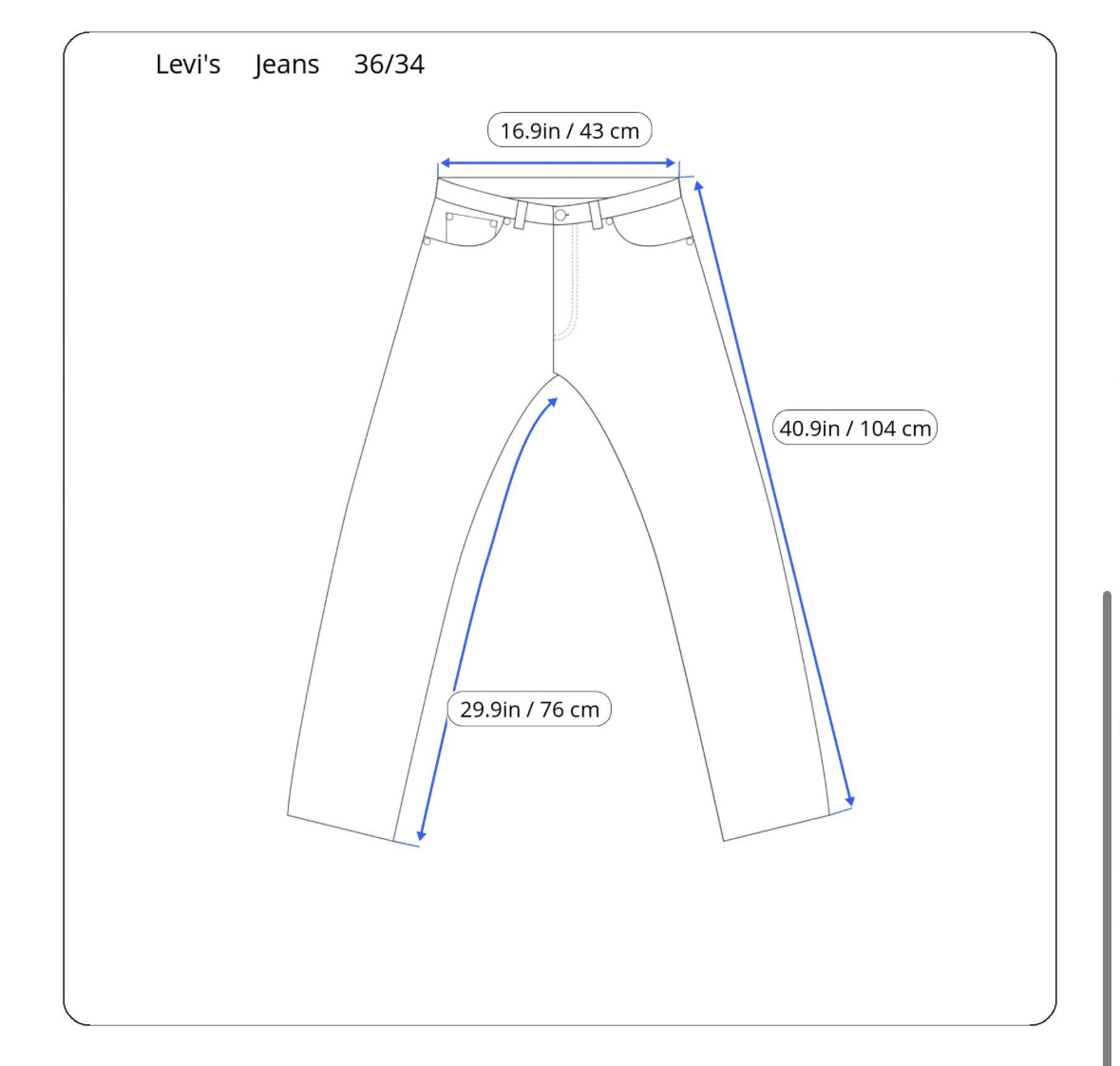 Levi`s Jeans