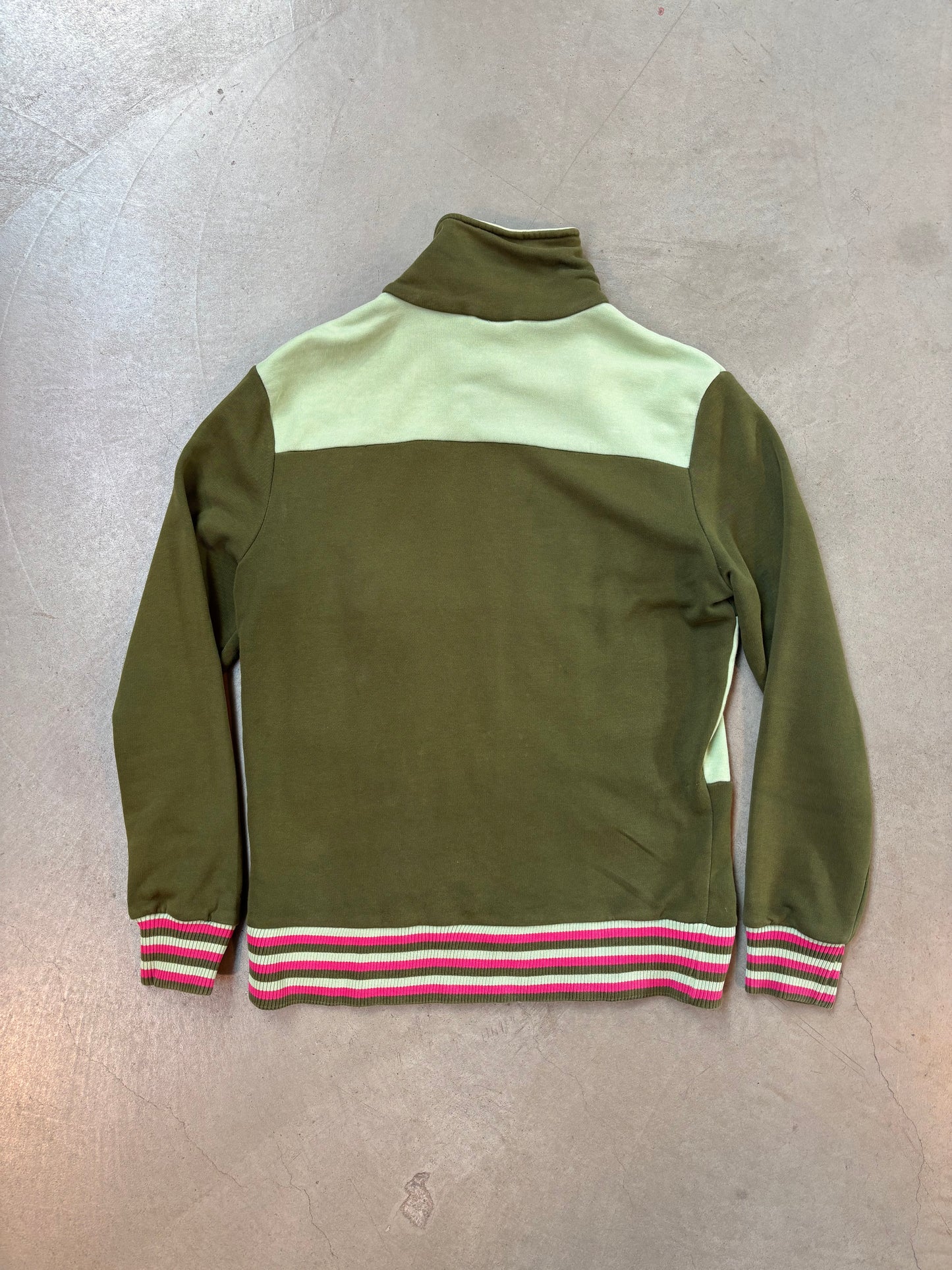 Puma Retro Olive Green Track Jacket