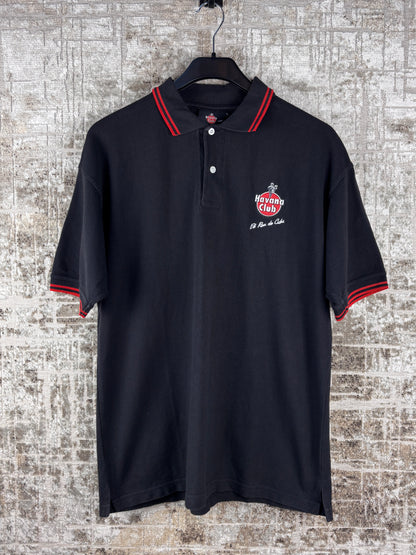 Mens Havana Club Black Polo Shirt