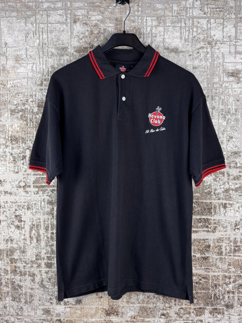 Mens Havana Club Black Polo Shirt