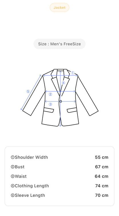 Mens Vinatege Function And Comfort Corduroy Beige Jacket