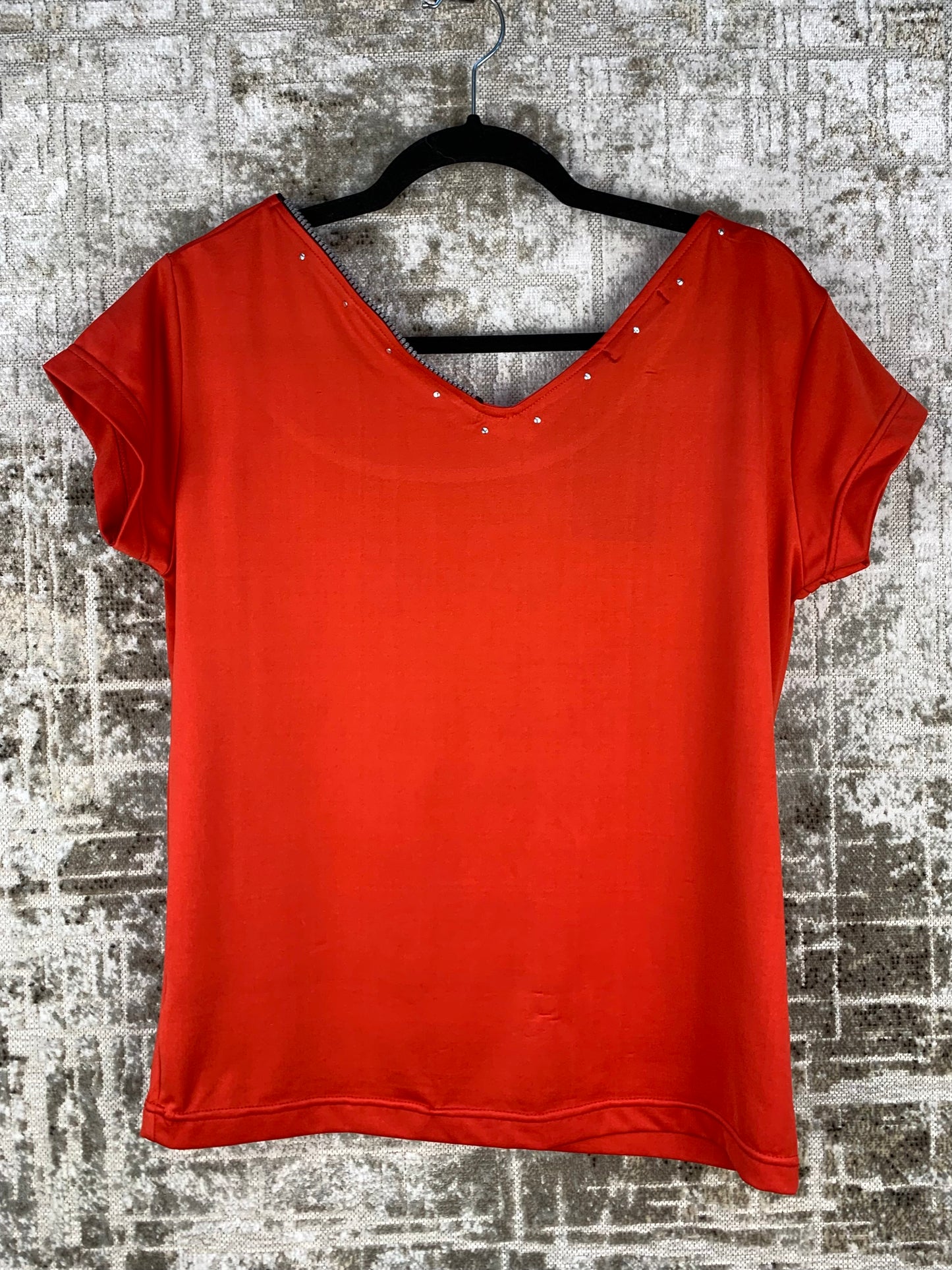 Women's Y2K Rock 'n' Roll Red T-Shirt
