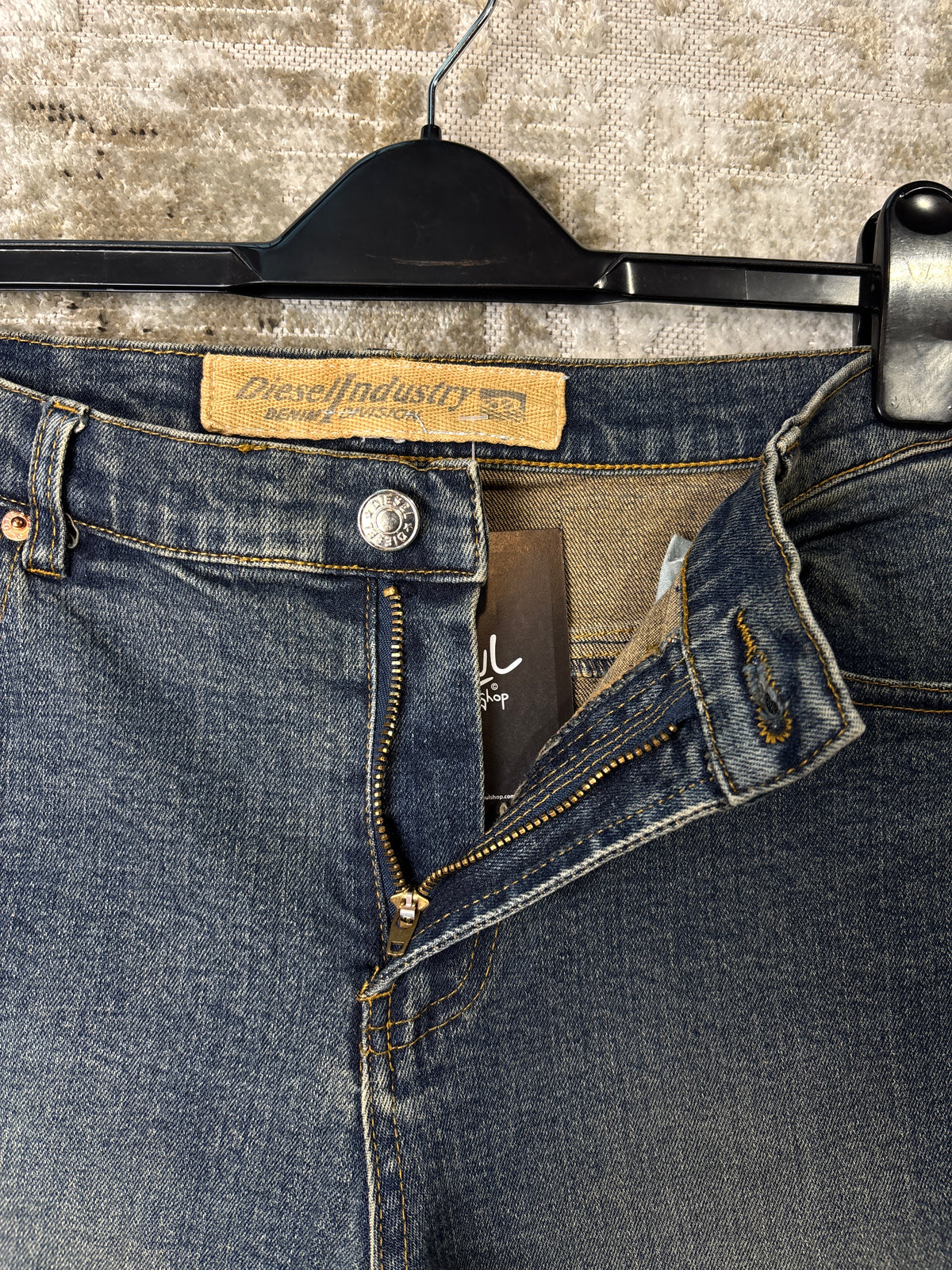 Diesel Industry Darkwash Bootcut Jeans