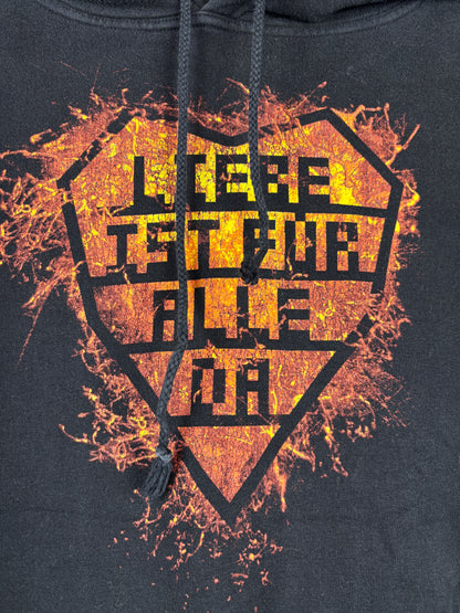 Rammstein "Liebe ist Für Alle Da" Unisex Black Graphic Hoodie