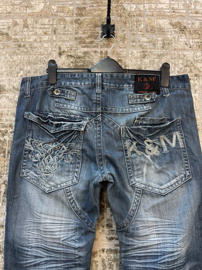 Kosmo Lupo K&M Distressed Denim Jeans