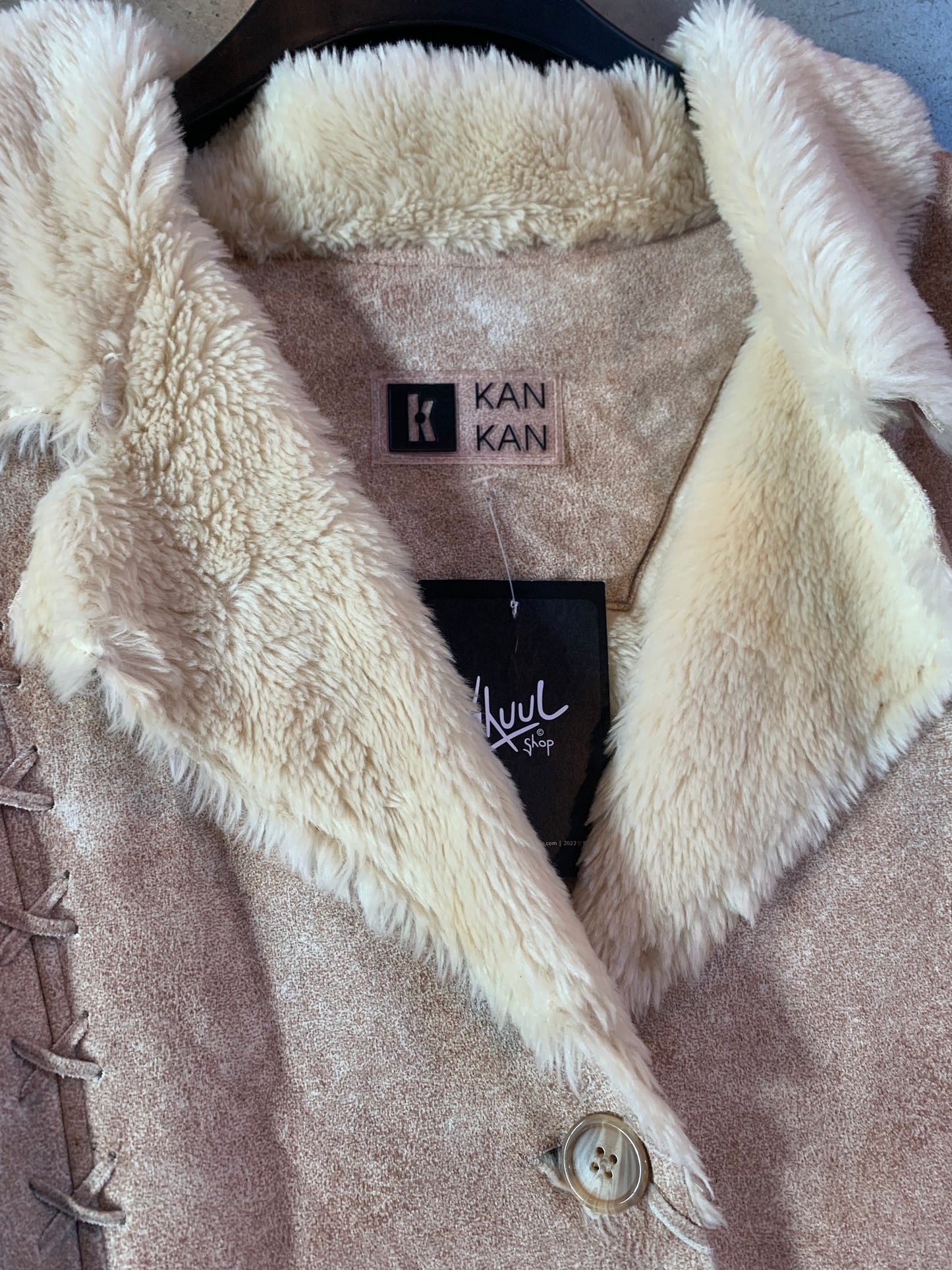 Unisex Vintage Faux Fur Coat