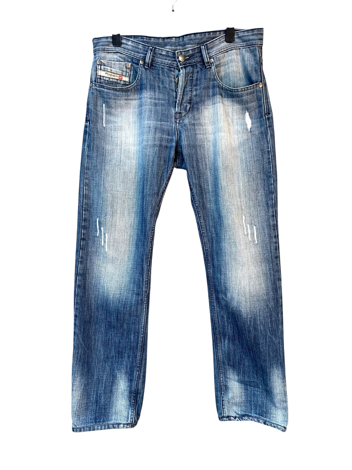 Diesel Y2K Distressed Button-Fly Jeans