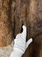 Vintage Long Beaver Fur Coat