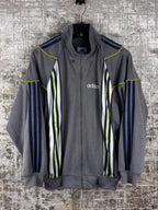 Mens Vintage Adidas Gray Track Jacket